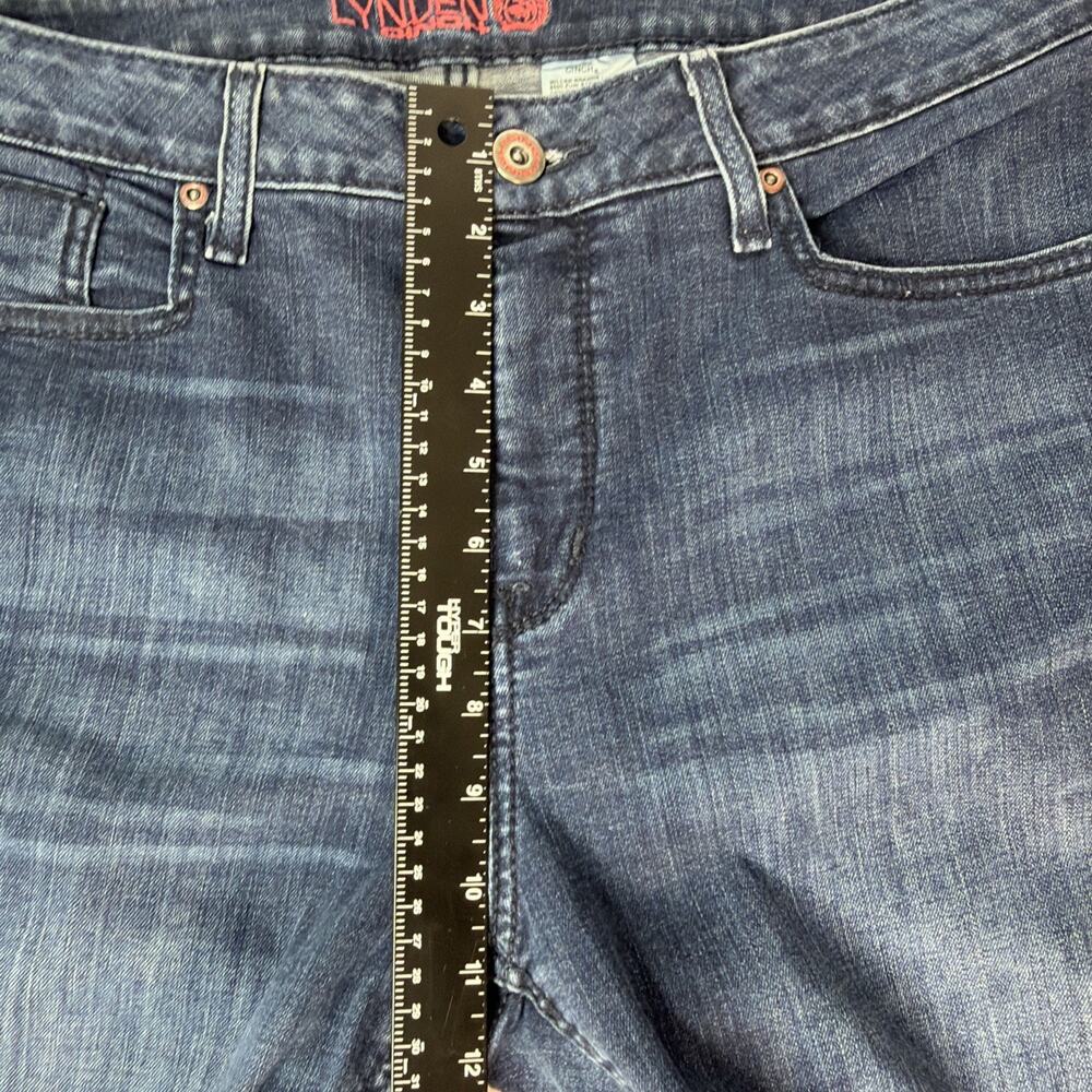 Cinch Lynden Jeans Womens 33/15L Blue Flare High Rise Stretch Denim MJ81454071 - Picture 4 of 11
